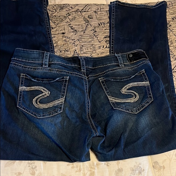 Silver Suki Mid slim BOOT Size 36/31 - Picture 4 of 4